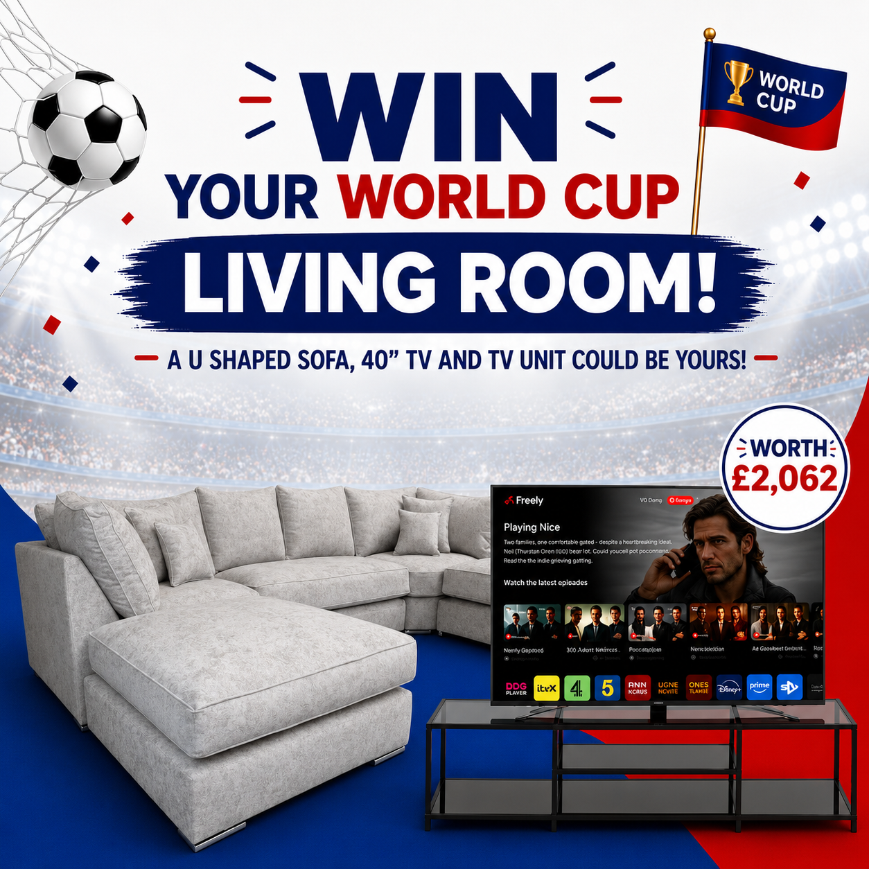 Win Your World Cup Living Room