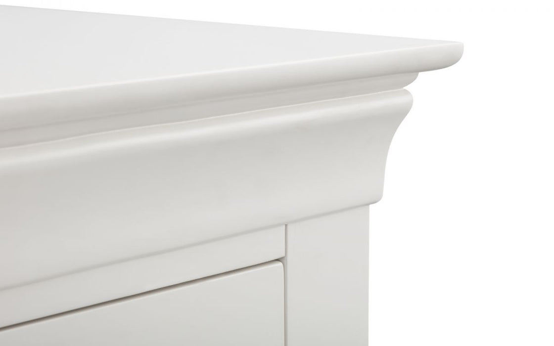 Clermont 4+3 Drawer Chest - Surf White