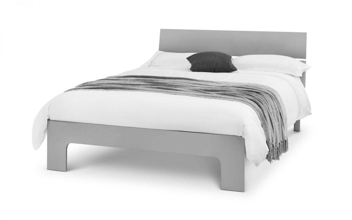 Manhattan Bed 135Cm - Grey