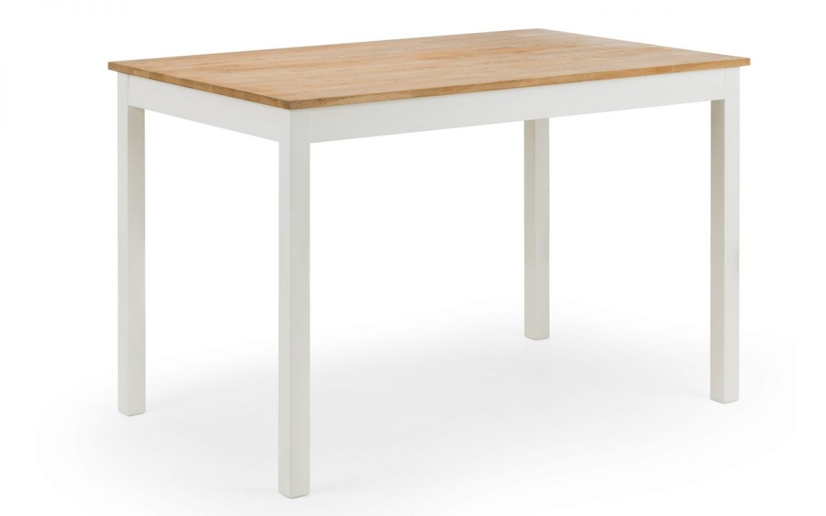 Coxmoor Ivory & Oak Dining Table & Benches