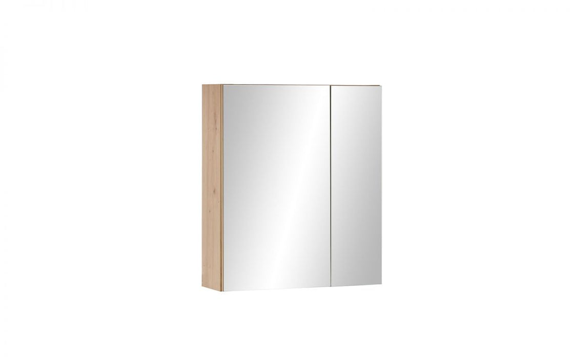 Austin Mirrored Bathroom Cabinet - Artisan Oak