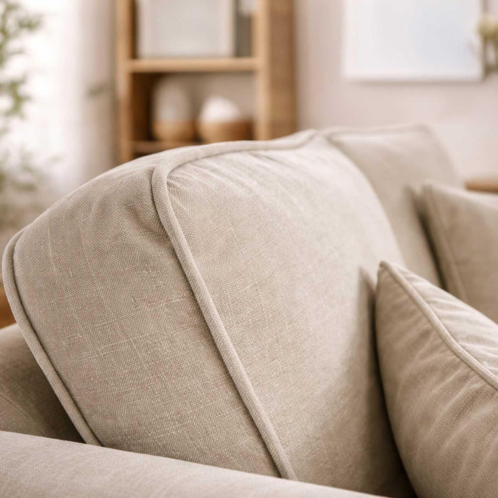 Ascot Large Corner Sofa - Beige