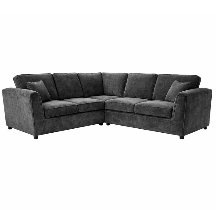 Ascot Large Corner Sofa - Charcoal