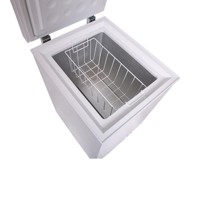 CHF100W/E - 48cm Freestanding Slimline Compact Chest Freezer - White