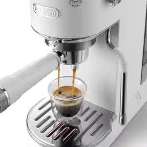 DL0890 - Dedica Duo Manual Espresso Machine - White