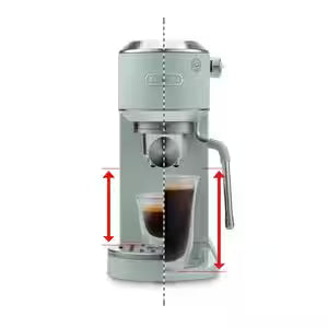 DL0891 - Dedica Duo Manual Espresso Machine - Green