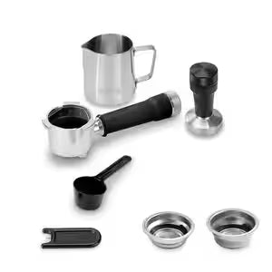 DL0892 - Dedica Duo Manual Espresso Machine - Silver