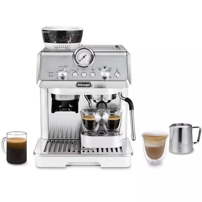 DL9157 - La Specialista Arte Bean to Cup Manual Coffee Machine - White