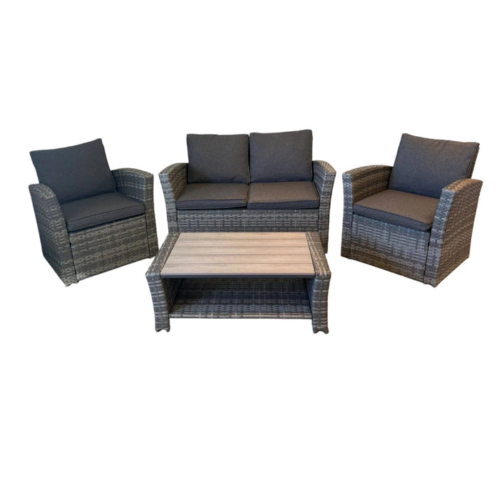 Fieldfare 4 Seat Rattan Sofa Lounge Set