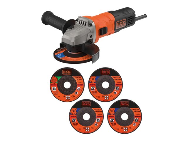 710W 115mm Grinder with 5 Cutting Discs