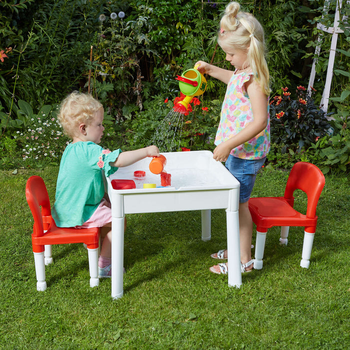 Multi-purpose 6-in-1 Kids’ Activity Table and Two Chairs Set