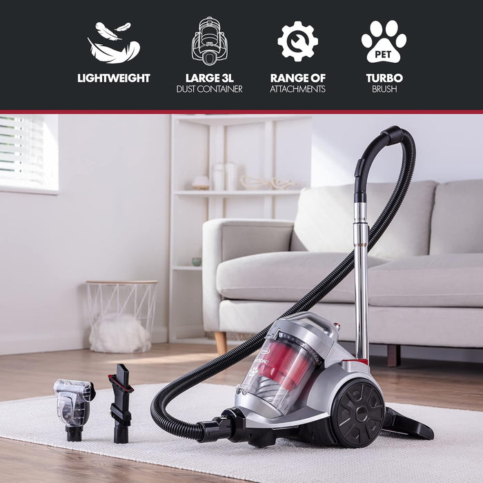 EW3130 - MOTION2 Pet 3L Bagless Cylinder Vacuum Cleaner