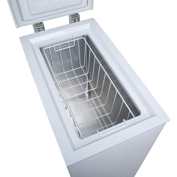 CHF60W - 36cm Freestanding Slimline Compact Chest Freezer - White