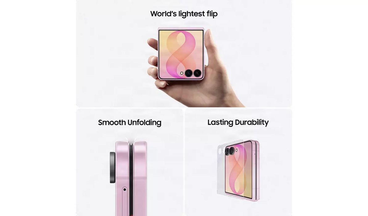 Galaxy Flip 8 256gb Mobile Phone - Cream
