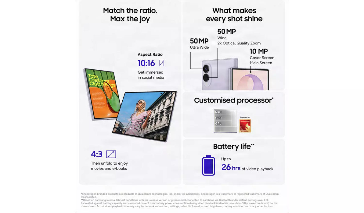 Galaxy Z Fold 8 256GB Mobile Phone - Graphite