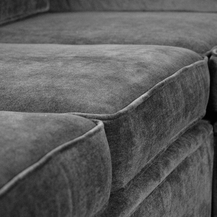 Ascot Large Corner Sofa - Charcoal