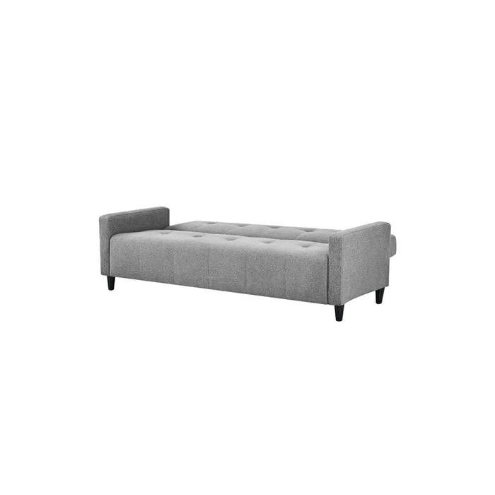 Alfie 3 Seater Grey Linen Storage Sofabed