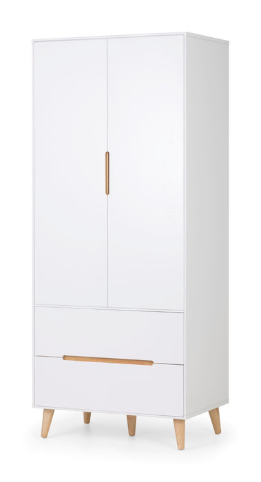 Alicia Combination Wardrobe - White
