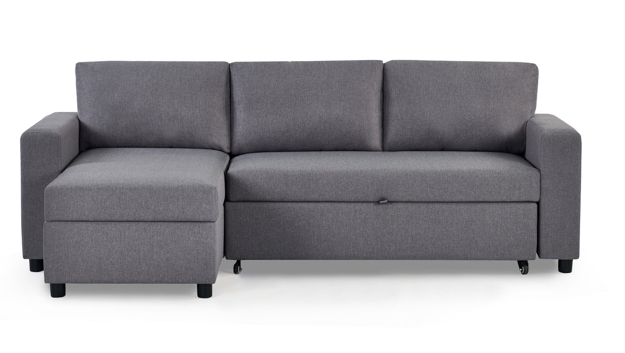 Angel Sofa Bed With Storage - Light Grey
