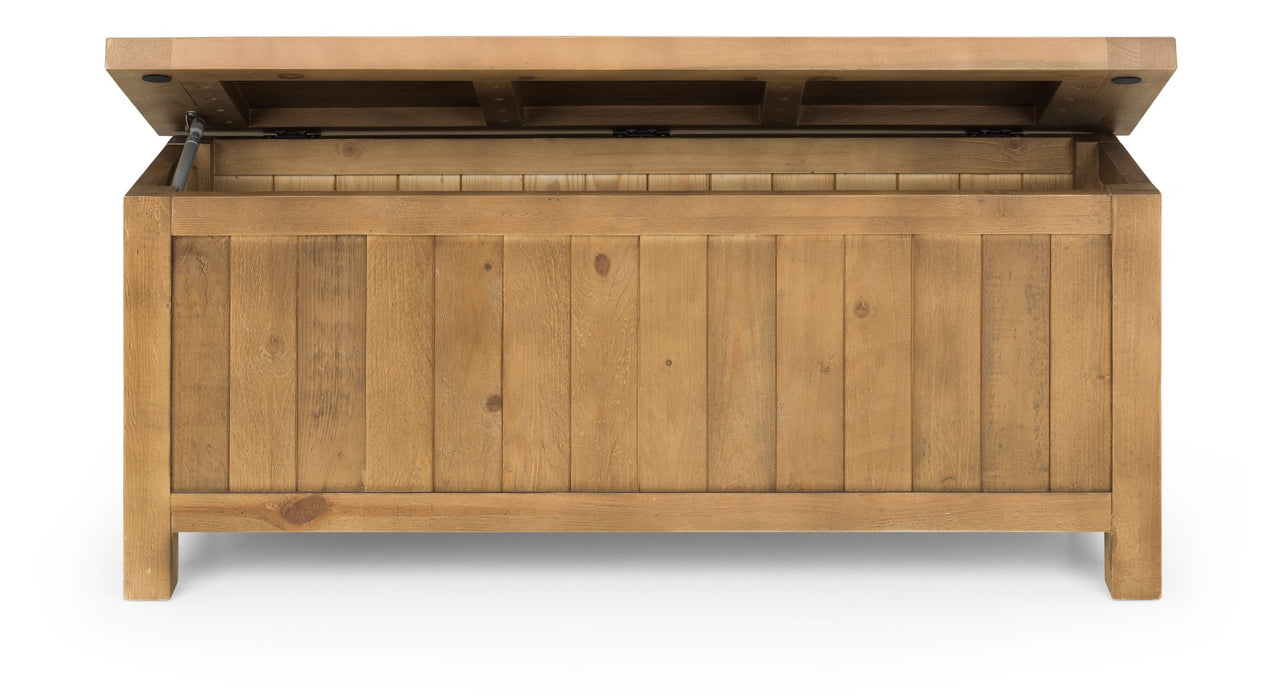 Aspen Storage Bench - Natural