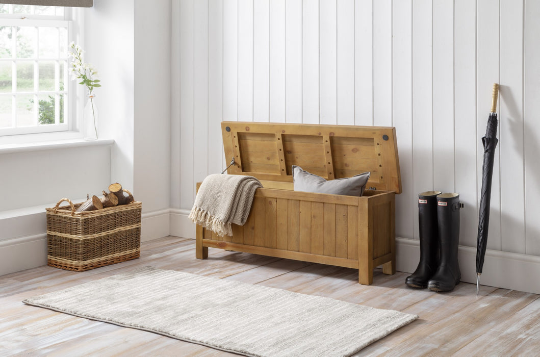 Aspen Storage Bench - Natural
