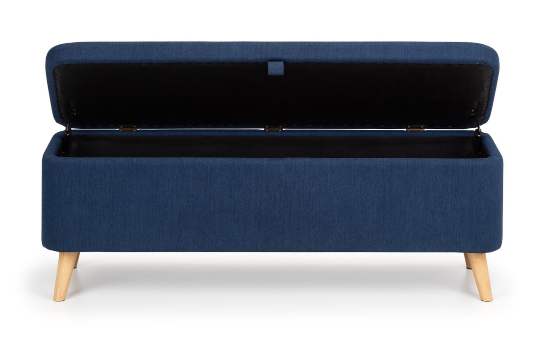Astrid Blanket Box - Blue