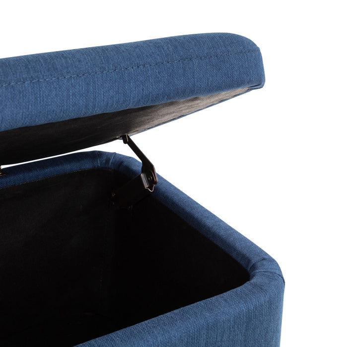 Astrid Blanket Box - Blue