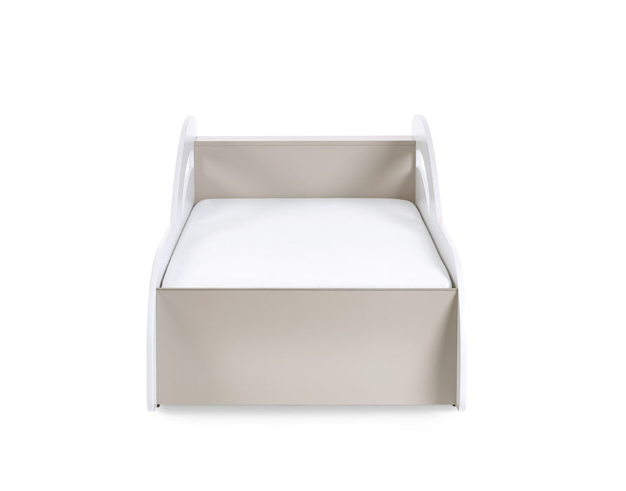 Atlantis Toddler Car Bed - White