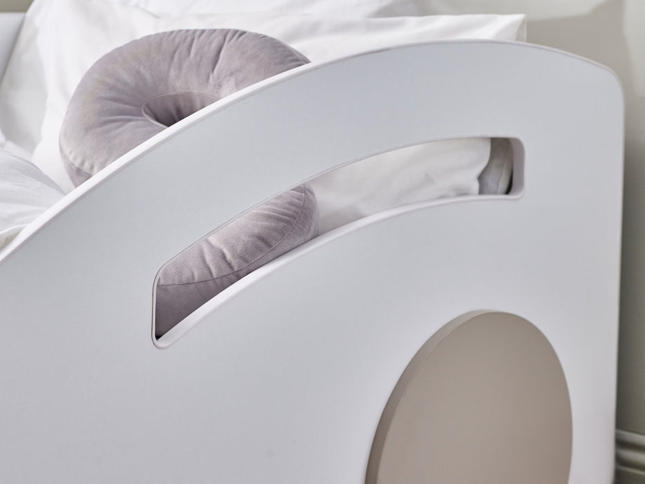 Atlantis Toddler Car Bed - White