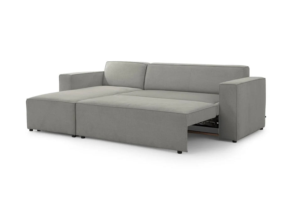 Finn Pull Out Sofa Bed with Storage - Grey