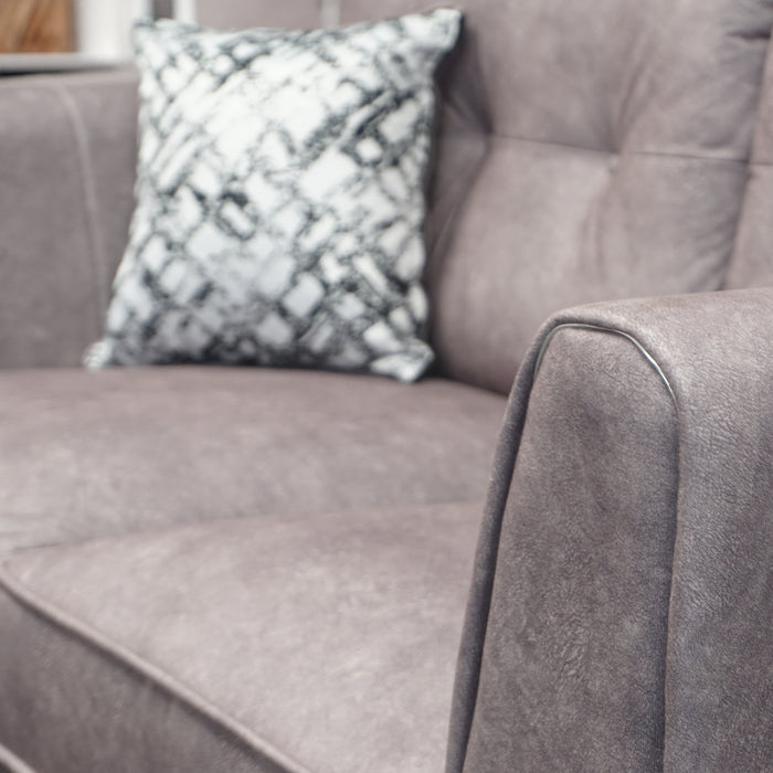 Ariana 3+2 Sofa Set - Grey