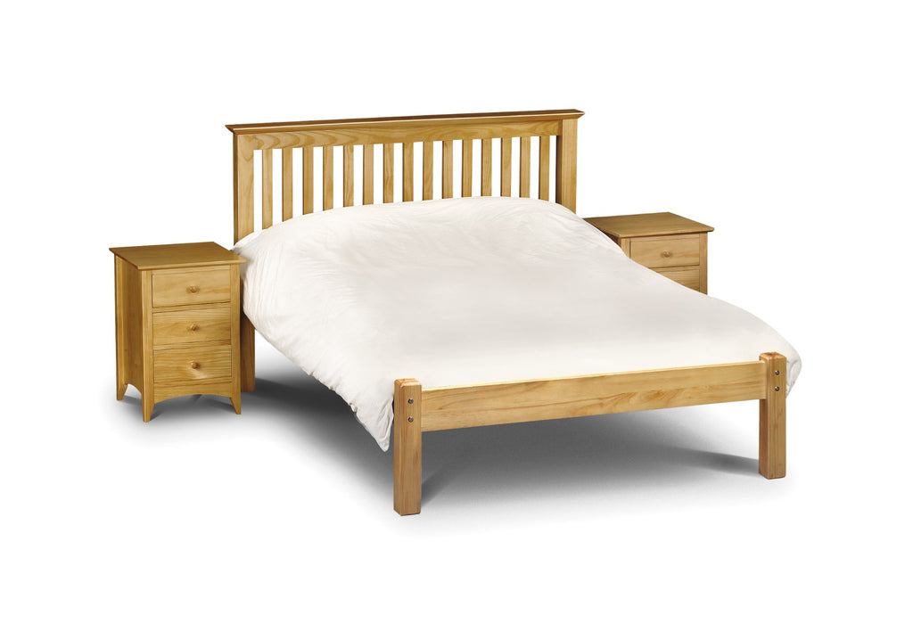 Barcelona Pine Low Footend 150cm King Bed