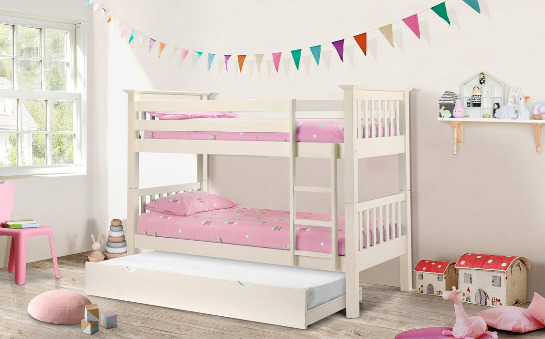 Barcelona Bunk Beds White