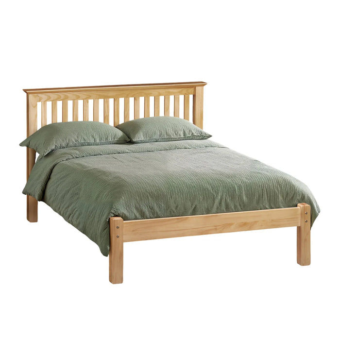 Barcelona Pine Low Footend 135cm Double Bed