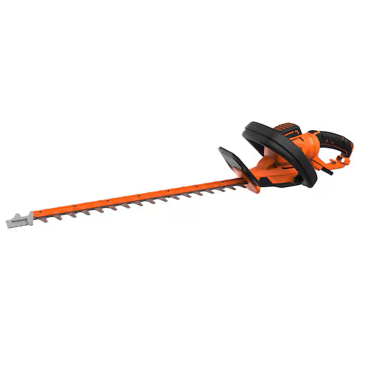 650W Electric 60cm Twist Handle Hedge Trimmer With Sawblade