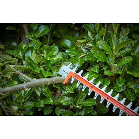 650W Electric 60cm Twist Handle Hedge Trimmer With Sawblade