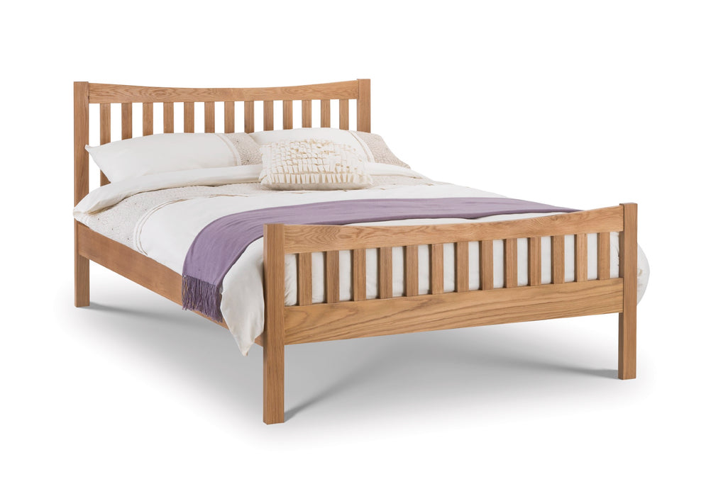 Bergamo Oak 135cm Double Bed