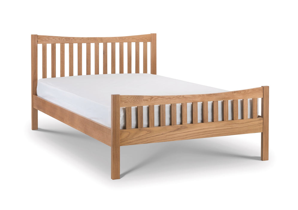 Bergamo Oak 135cm Double Bed