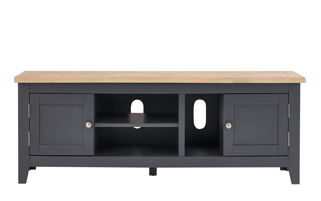 Bordeaux Tv Unit Dark Grey