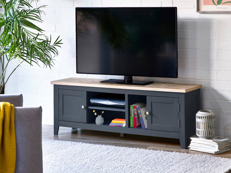 Bordeaux Tv Unit Dark Grey