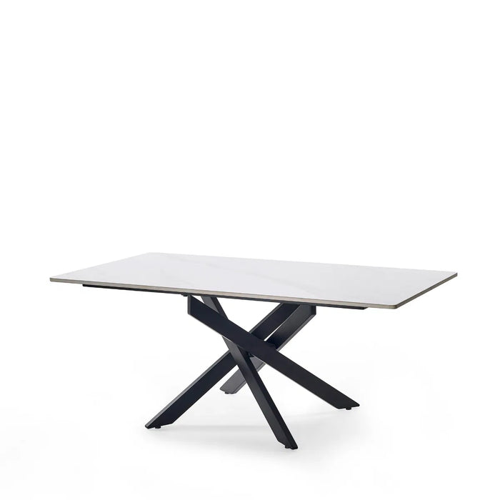 Bradley White Marble Coffee Table