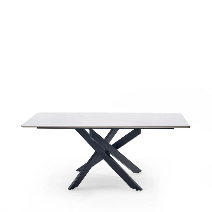 Bradley White Marble Coffee Table