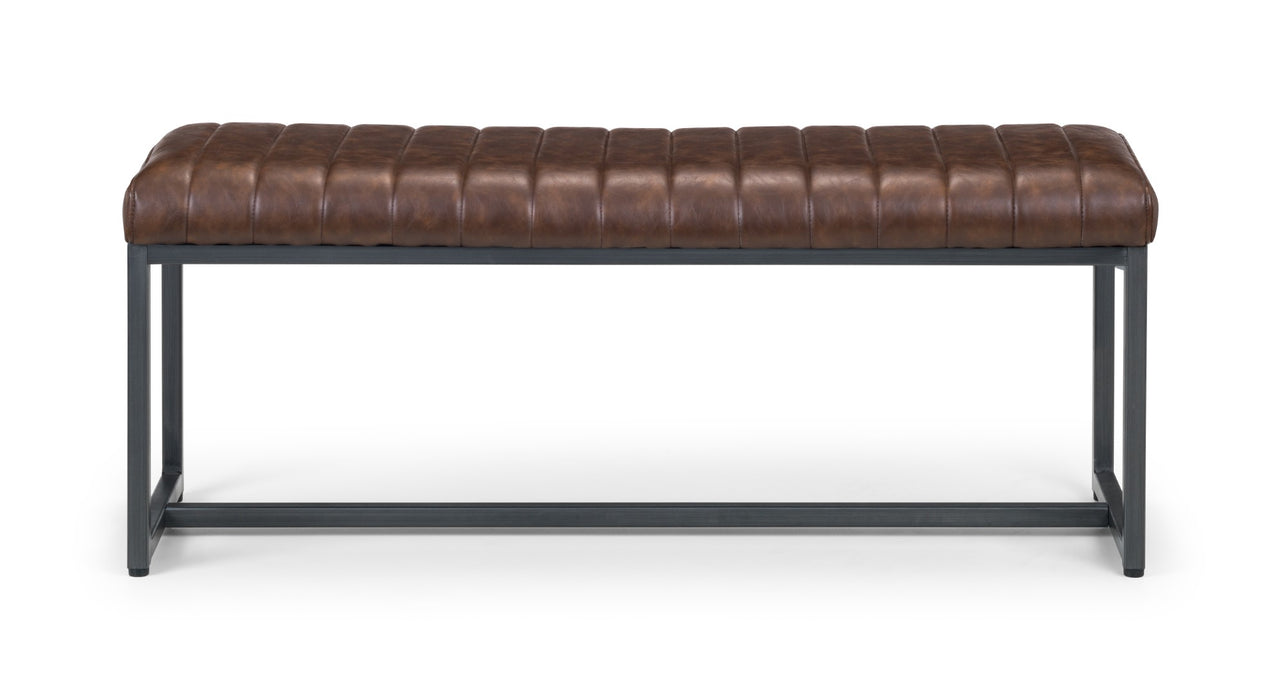 Brooklyn Upholstered Bench - Brown