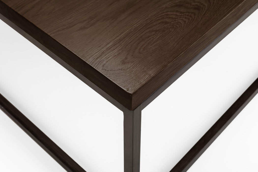Brooklyn Square Coffee Table - Dark Oak