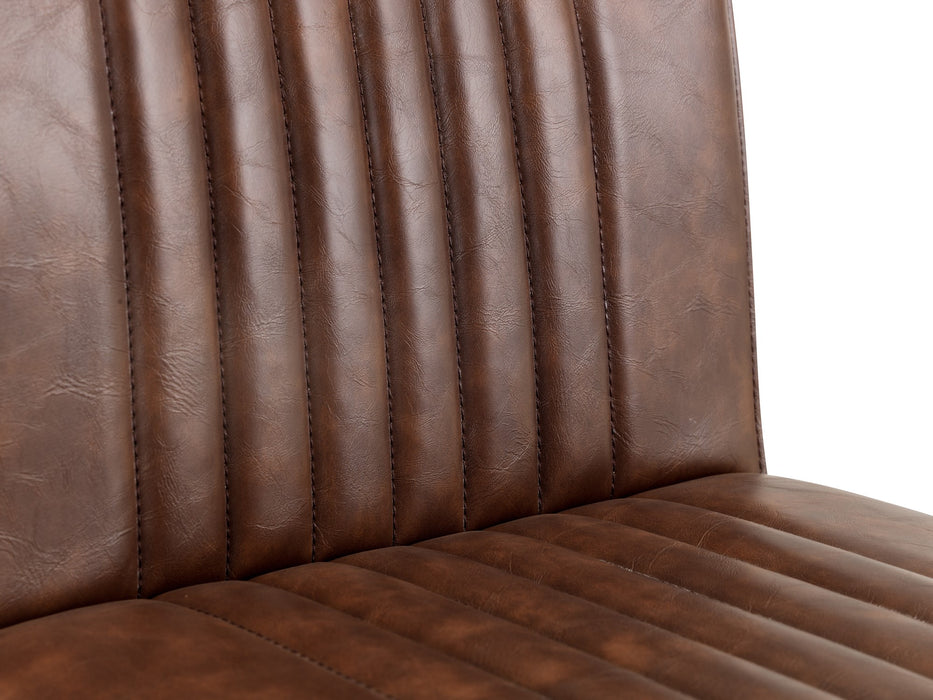 Set Of 2 Brooklyn Barstools - Brown