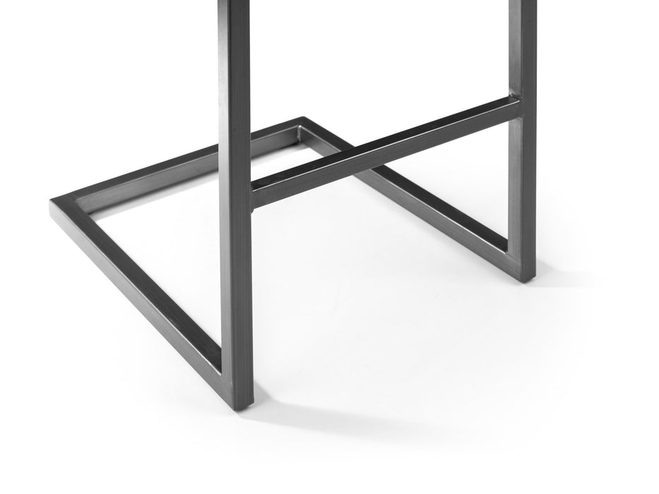 Set Of 2 Brooklyn Barstools - Charcoal Grey