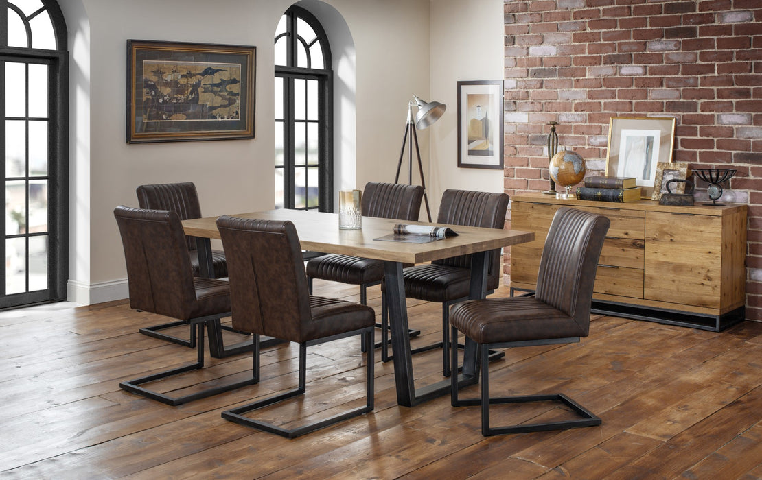 Set Of 2 Brooklyn Chairs - Brown