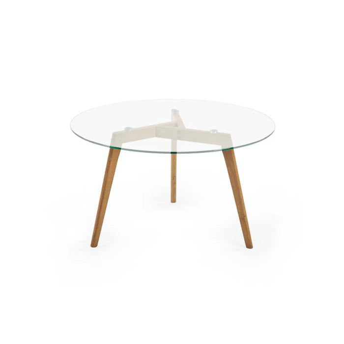 Bryant Round Glass Coffee Table