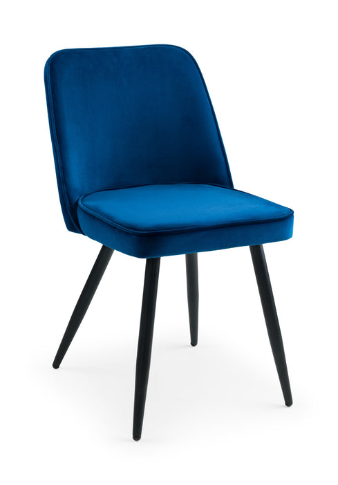 Set Of 2 Burgess Dining Chairs - Blue