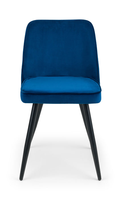 Set Of 2 Burgess Dining Chairs - Blue